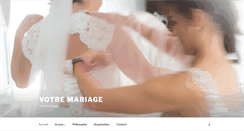 Desktop Screenshot of mariage.a-votreimage.com