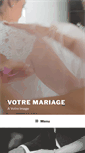 Mobile Screenshot of mariage.a-votreimage.com