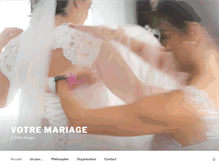 Tablet Screenshot of mariage.a-votreimage.com